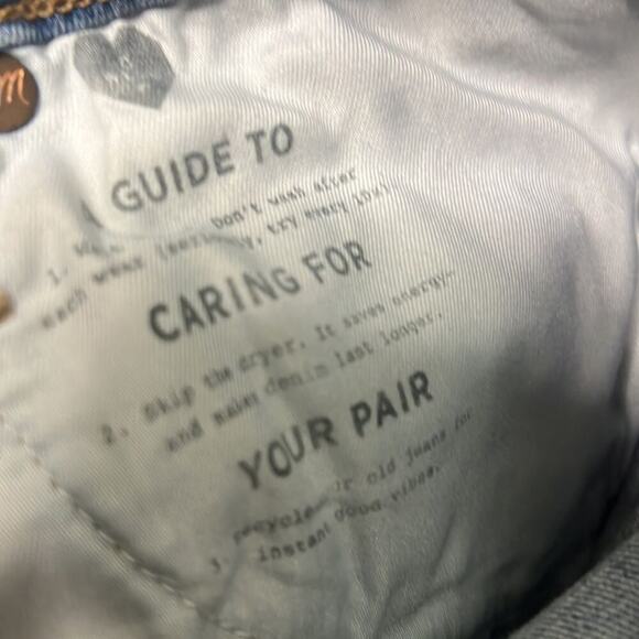 MADEWELL CURVY HIGH-RISE SKINNY JEANS SIZE 27 - Picture 9 of 12